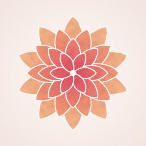 Flor de loto en acuarel